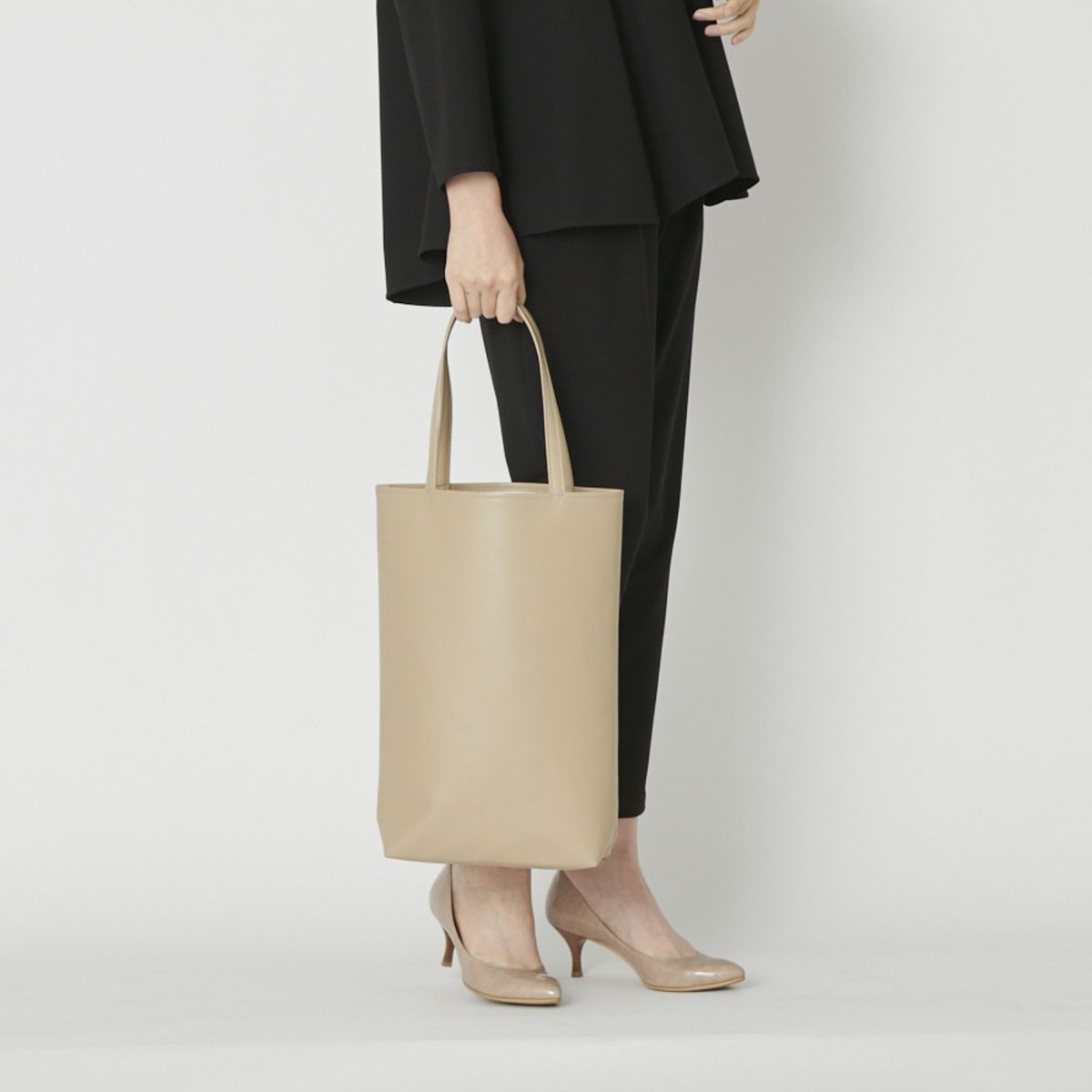 POMTATA/STYLE STORE×POMTATA レザーライクトートバッグ